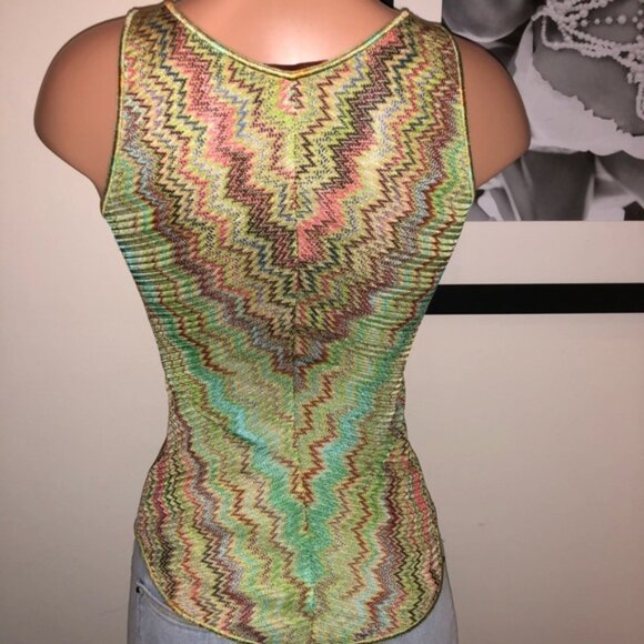 Missoni Designer Tank Top, Small - Picture 3 of 4